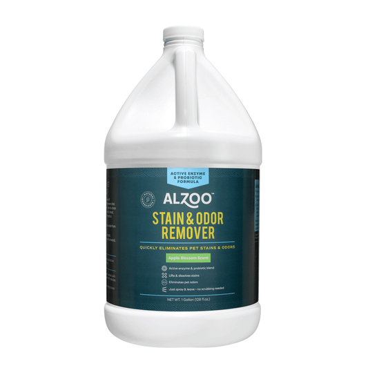 Alzoo Stain & Odor Remover Apple Blossom 1gal.