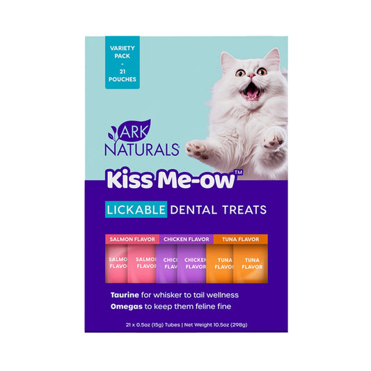 Ark Naturals Cat Lickable Kiss Me-Ow Variety Pack 10.5oz.