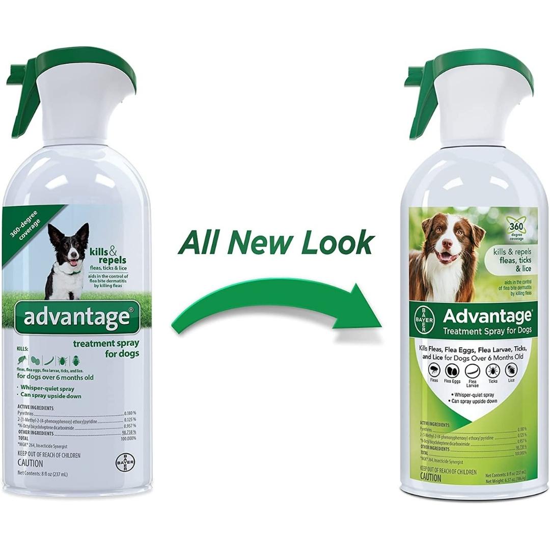 Advantage Dog Treatment Spray 8oz.