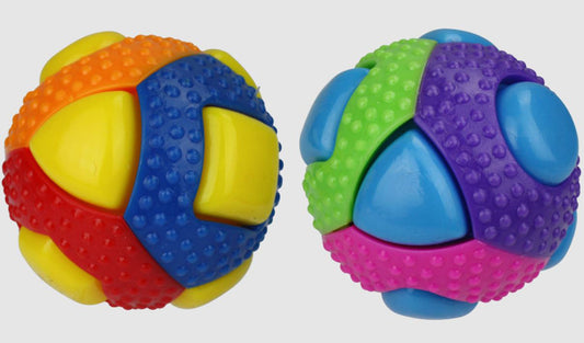 Multipet Theo TPR Ball Dog Toy Assorted 1ea/3 in