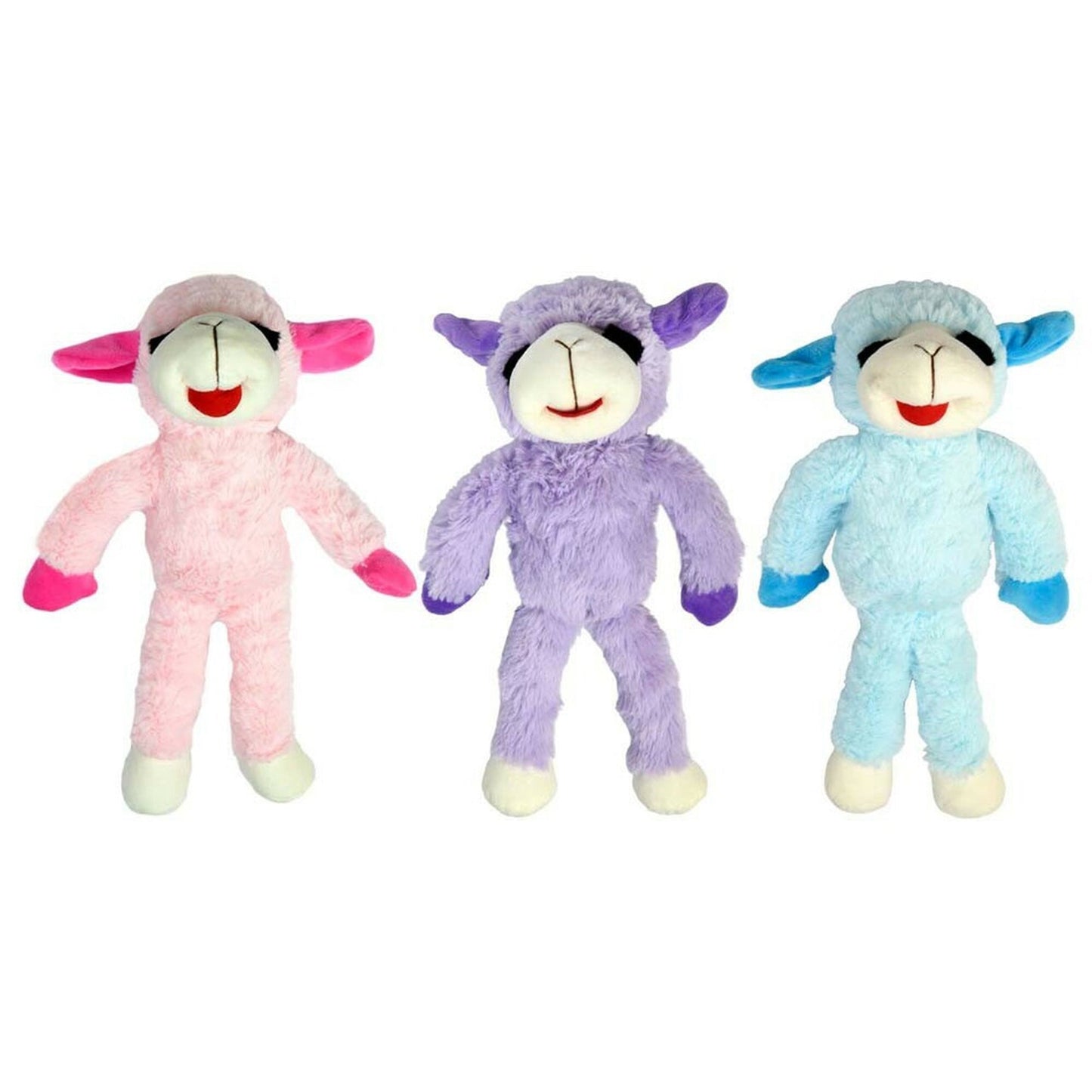 **Multipet Pet Envy Floppy Lamb Chop Dog Toy Assorted 1ea/7 in