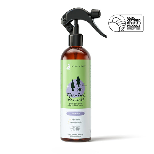 **Kin+Kind Flea/Tick Lavender Protect Spray 12oz.