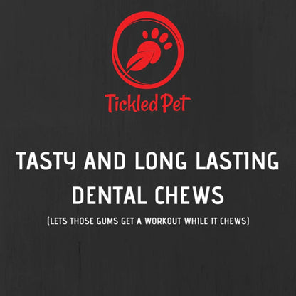 **Tickled Pet Dog 5oz. Icelandic Codfish Skin Twists