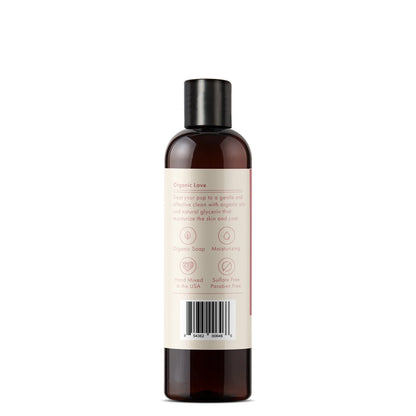 **Kin+Kind Coat Oatmeal Calm Rose 12oz. Kin Organics Shampoo