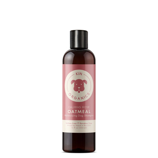 **Kin+Kind Coat Oatmeal Calm Rose 12oz. Kin Organics Shampoo