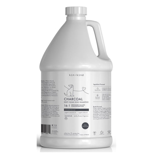 **Kin+Kind Groomer Gallon Charcoal 128oz. 16:1 Dilution