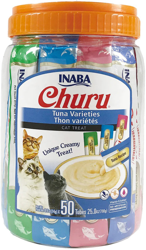 **Inaba Cat Churu Tuna 50Ct Jar